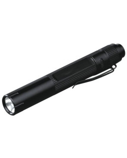 Hama (Classic C-98) 17 Lumen LED Torch, 30m Range, Clip, Black