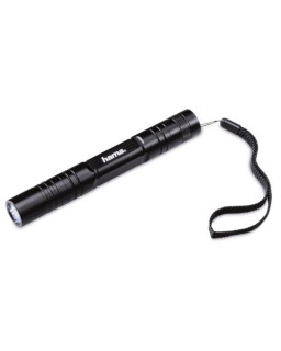 Hama (Regular R-147) 100 Lumen LED Torch, 75m Range, Black