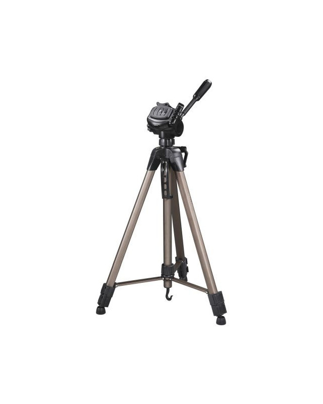Hama (Star 63) Camera Tripod, 3D Tilt Head, 166cm Max Height, 6.4mm Thread, Quick-Release Plate, Spirit Level, Bag
