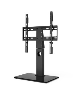Hama TV Stand, Up to 55" TVs, 30kg Max, Swivel, Height-Adjustable, Cable Manager, VESA up to 400 x 400