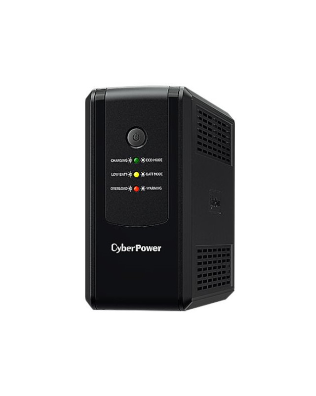 CyberPower UT 800VA Line Interactive Tower UPS, 400W, LED Indicators, 4x UK Plug, AVR Energy Saving