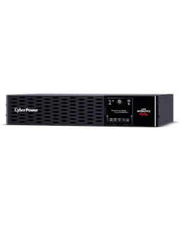 CyberPower Smart App 2200VA Line Interactive 2U Rackmountable Professional UPS, 2200W, LCD Display, 8x IEC, AVR Energy Saving, Hot-swappable Batteries