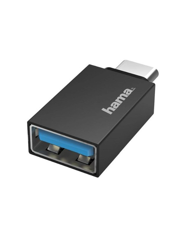 Hama USB 3.2 Gen1 OTG Adapter, USB-C Male to USB-A Female, 5Gbps