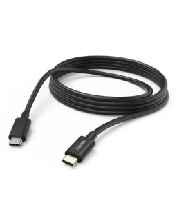 Hama USB-C to USB-C Quick Charging Cable, USB 2.0, 3 Metre, Black