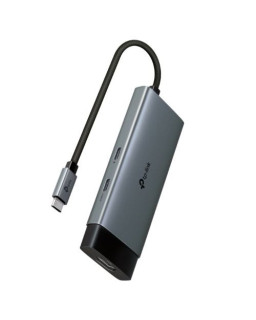TP-LINK (UH5020C) 5-in-1 USB-C Hub, 1x USB-C (PD 100W), 1x USB-C 5Gbps, 2x USB-A 5Gbps, 1x HDMI 4k, Mains Powered