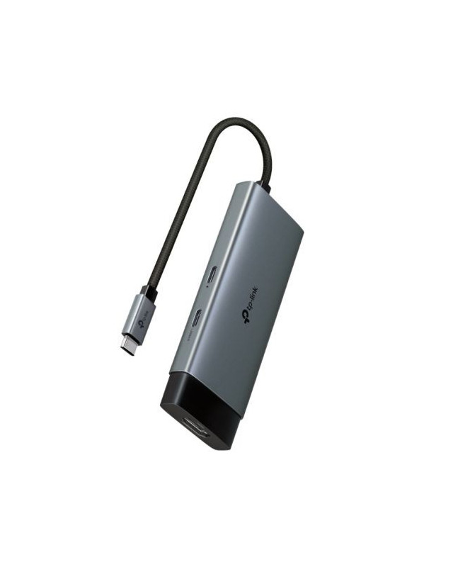 TP-LINK (UH5020C) 5-in-1 USB-C Hub, 1x USB-C (PD 100W), 1x USB-C 5Gbps, 2x USB-A 5Gbps, 1x HDMI 4k, Mains Powered