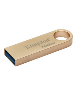 Kingston 128GB DataTraveler SE9 G3 Memory Pen, USB 3.2 Gen1 Type-A, Metal Gold Casing