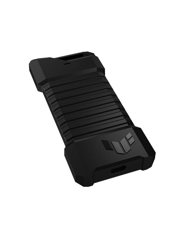 Asus TUF Gaming A1 M.2 PCIe/SATA SSD Caddy, USB 3.2 Gen2x1 Type-C, IP68, Drop Resistant, PS5 and Xbox Support, Included USB-C cable