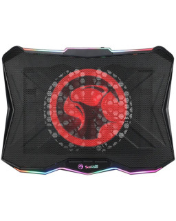 Marvo Scorpion FN-40 Atlas 40 USB Powered RGB Laptop Cooling Stand (Black)