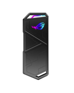 Asus ROG STRIX ARION M.2 NVMe SSD Caddy, USB 3.2 Gen2 Type-C, Aluminium, Thermal Pads, RGB Lighting, Hanger & USB-A Cable inc.