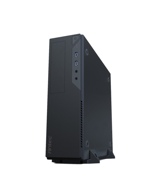 ANTEC VSK2000-U3 Case, Home & Business, Black, Slim Desktop Chassis, 2 x USB 3.0, Micro ATX, Mini-ITX, TFX PSU Form Factor Required
