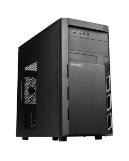 ANTEC VSK 3000 Elite Case, Home & Business, Black, Micro Tower, 2 x USB 3.0, Micro ATX, Mini-ITX, Perfect for Enterprise Users
