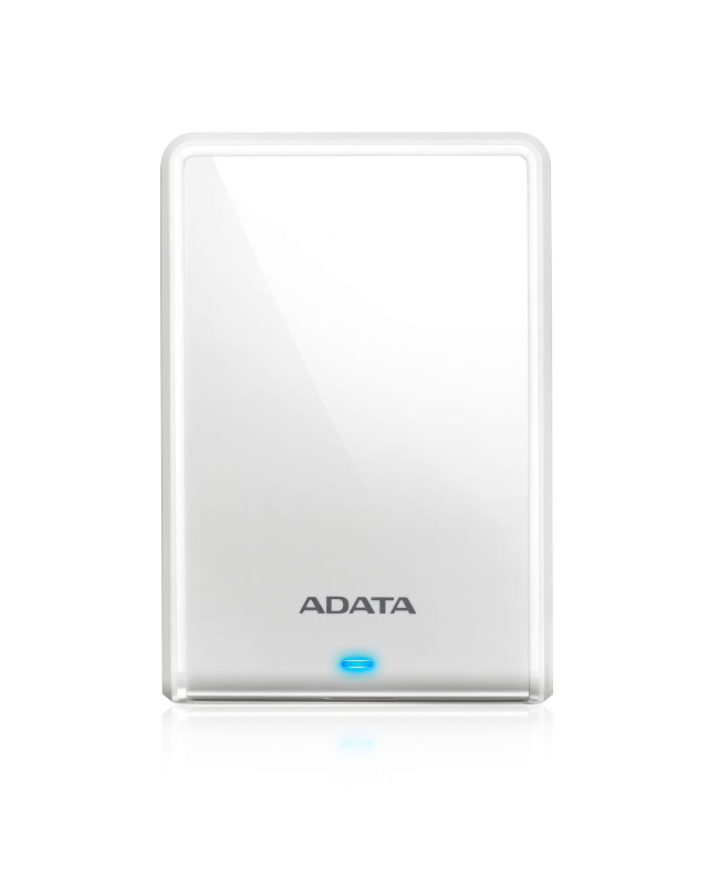ADATA 2TB HV620S Slim External Hard Drive, 2.5", USB 3.2, 11.5mm Thick, White