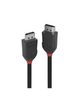 Lindy 36493 3m DisplayPort (M) 1.2 Black Line 4096x2160@60Hz Cable - Black