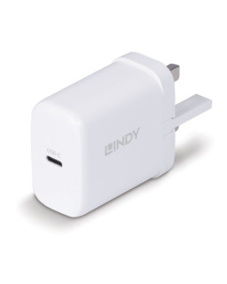 LINDY 73427 65W USB Type C GaN Charger UK Plug