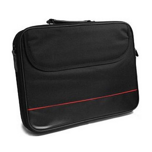 Spire 15.6" Laptop Carry Case, Black with front Storage Pocket