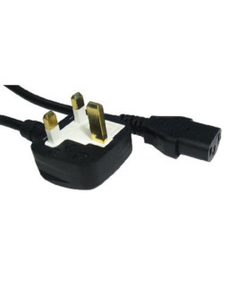 UK Mains to IEC Kettle 5m Black OEM Power Cable