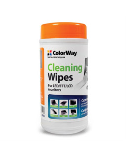ColorWay Cleaning Wipes for LCD and TFT Screens 100 sheets