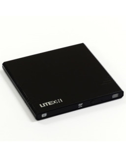 LiteOn eBAU108 Black Ultra Slender USB 2.0 External Optical Drive