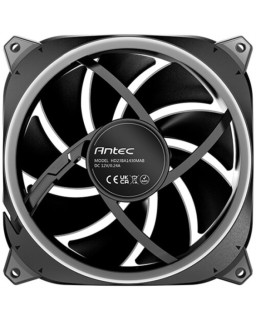 Antec Neo Prizm T3 140 ARGB PWM Case Fan - Hydro Bearing, 600-1500 RPM, Black