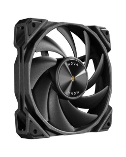 Antec NOVA 120 PWM Fan - High-Performance Cooling with Fluid Dynamic Bearing, Precise Three-Phase Speed Control, Industrial-Grade Metal Construction, and Dustproof Design