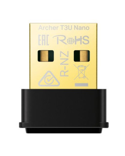 TP-LINK (Archer T3U Nano) AC1300 Wireless Dual Band Nano USB Adapter, MU-MIMO, USB2