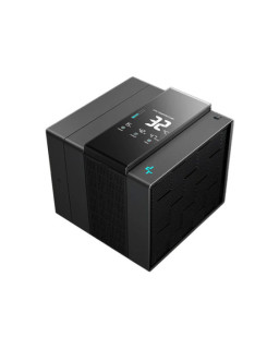 DeepCool Assassin IV VC Vision Dual-Fan CPU Air Cooler with 140mm & 120mm Fans, Vapour Chamber Base, Digital Display for Real-Time Monitoring, Intel & AMD Compatible
