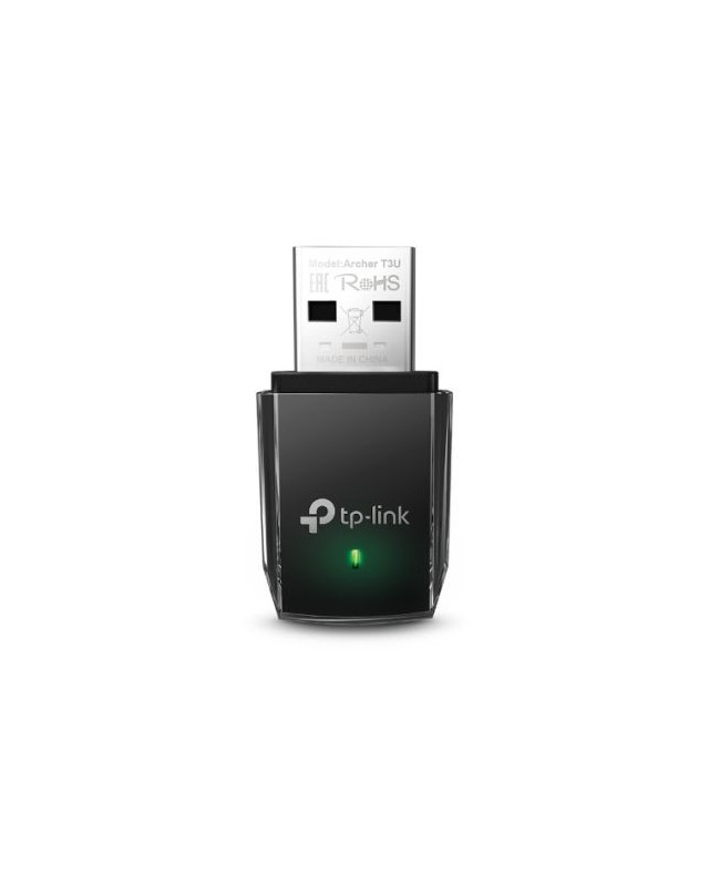 TP-LINK (Archer T3U) AC1300 (867+400) Wireless Dual Band Mini USB Adapter, MU-MIMO, USB3