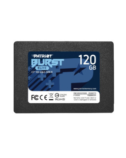 Patriot Elite (PBE120GS25SSDR) 120GB 2.5 Inch SSD, Sata 3 Interface, Read 450MB/s, Write 320MB/s,3 Year Warranty