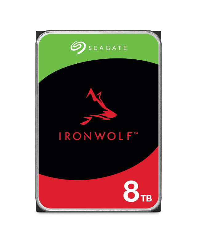 Seagate IronWolf NAS ST8000VN004 8TB 3.5" 7200RPM 256MB Cache Sata lll Internal Hard Drive