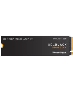 WD Black SN850X (WDS200T2X0E) 2TB NVMe SSD, M.2 Interface, PCIe Gen4, 2280, Read 73000MB/s, Write 6300MB/s, 5 Year Warranty