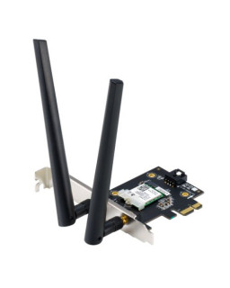 Asus (PCE-AX1800) AX1800 Wireless Dual Band PCI Express Wi-Fi 6 Adapter, Bluetooth 5.2,  WPA3, OFDMA & MU-MIMO