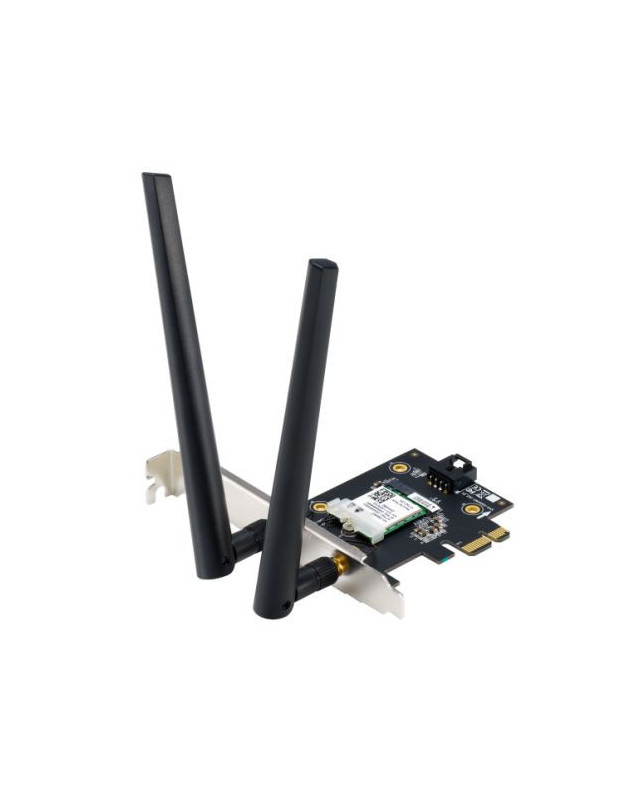 Asus (PCE-AX1800) AX1800 Wireless Dual Band PCI Express Wi-Fi 6 Adapter, Bluetooth 5.2, WPA3, OFDMA & MU-MIMO