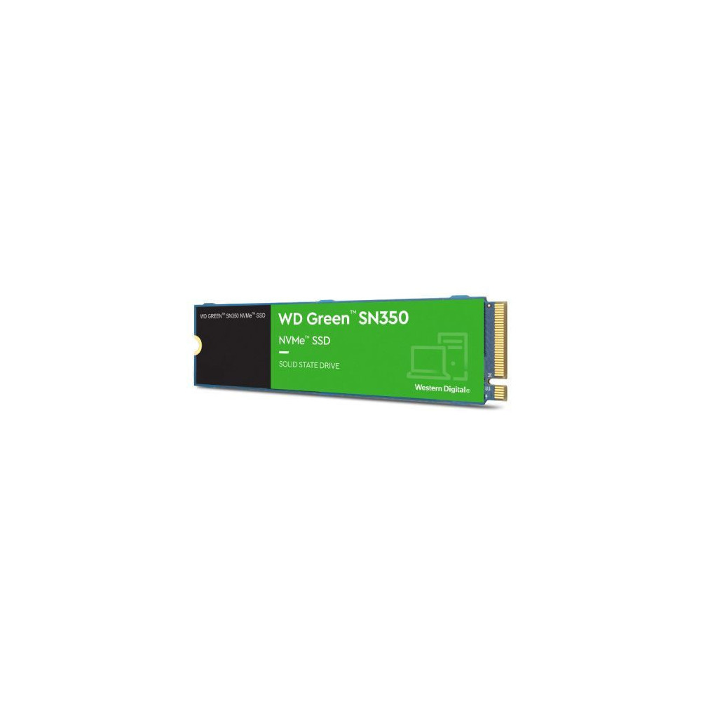 WD 2TB Green SN350 M.2 NVMe SSD, M.2 2280, PCIe3, QLC NAND, R/W 3200/3000  MB/s, 500K/450K IOPS