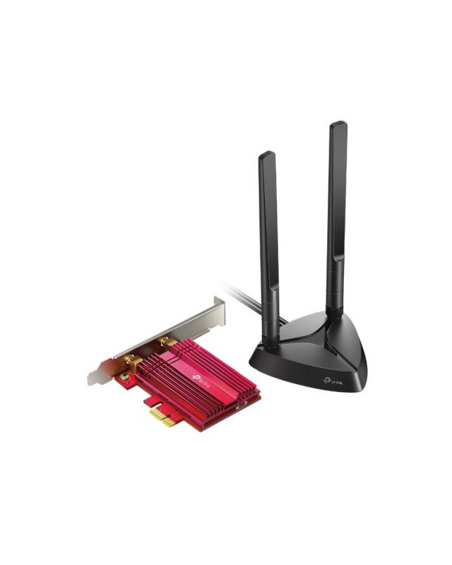 TP-LINK (Archer TX3000E) AX3000 (574+2402) Wireless Dual Band PCI Express Wi-Fi 6 Adapter, Bluetooth 5.0,  WPA3, Magnetized Base