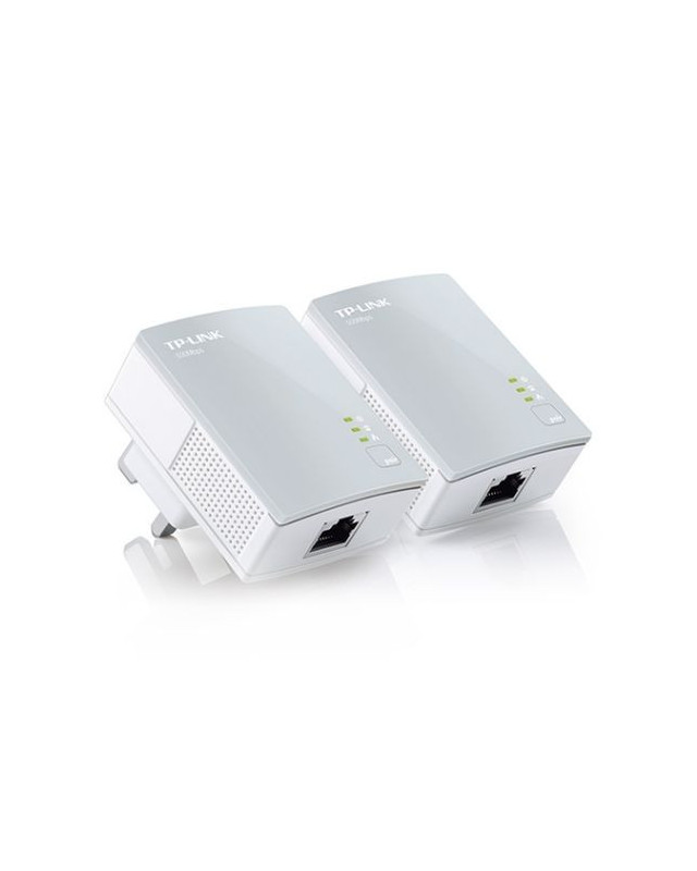 TP-LINK (TL-PA4010KIT V3) AV600 10/100 Powerline Adapter Kit, 1-Port