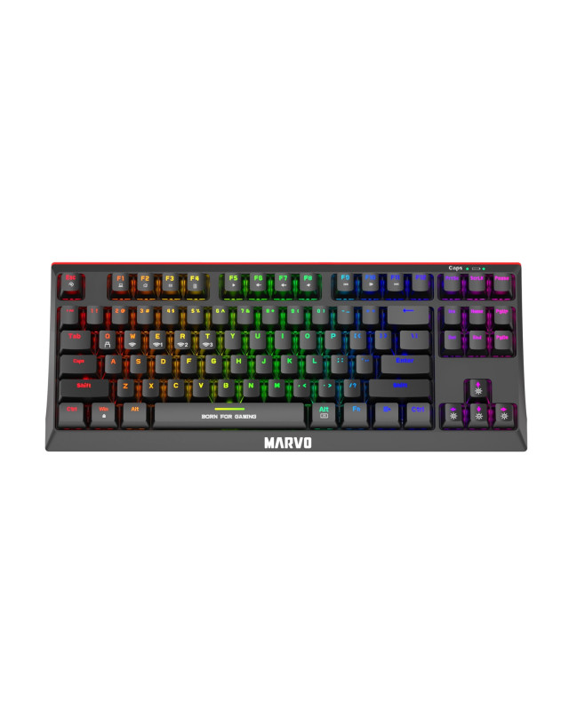 Marvo Scorpion KG953W-UK 80% TKL Bluetooth/Wireless/Wired RGB Mechanical Gaming Keyboard