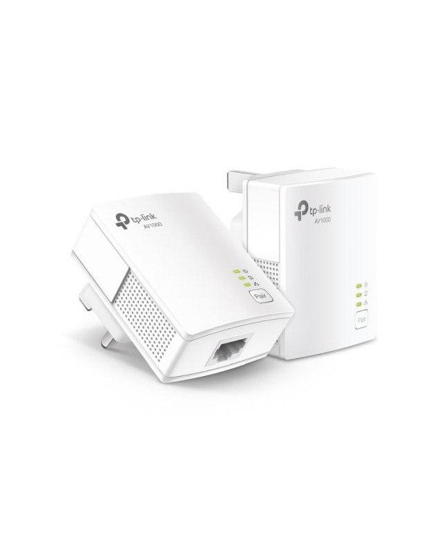TP-LINK (TL-PA7017 KIT) AV1000 GB Powerline Adapter Kit, 1-Port