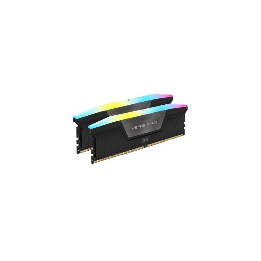 Corsair Vengeance RGB 32GB Kit (2 x 16GB), DDR5, 6200MHz (PC5-49600)), CL36, 1.4V, XMP 3.0, PMIC, DIMM Memory