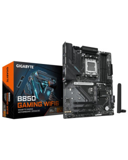 Gigabyte B850 GAMING WIFI6 AMD AM5 Socket Motherboard, ATX, 4x DDR5 Slots, 3x M.2 Sockets, 2x USB-C Port, Fitted I/O Shield, GbE LAN, Wi-Fi 6, 1x DisplayPort / 1x HDMI Port