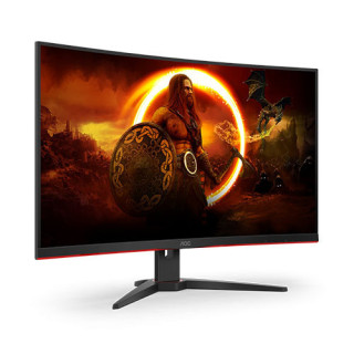 AOC 31.5" 3-Side Frameless Curved Gaming...