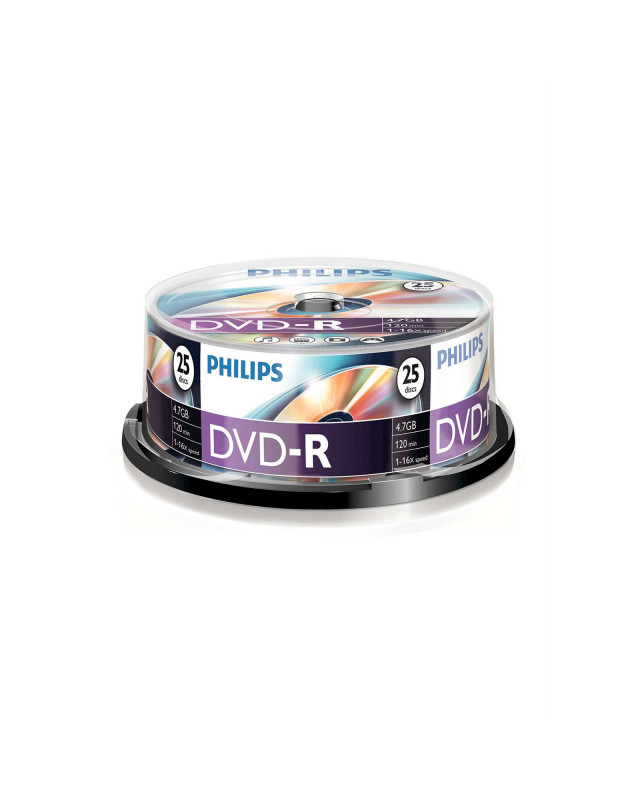 Philips DVD-R 16X 25 PK Spindle