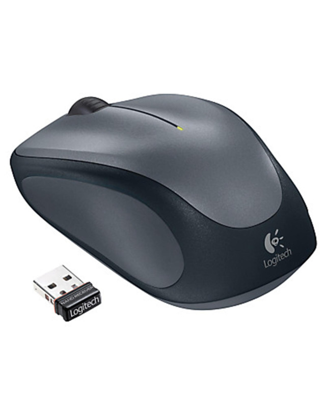 Logitech M235 Black and Grey Wireless Compact Design Optical Mouse