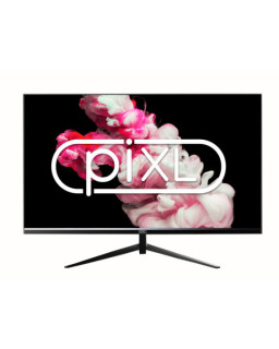 piXL PX27IVH 27 Inch Frameless Monitor, Widescreen IPS LED Panel, True -to-Life Colours, Full HD 1920x1080, 5ms Response Time, 75Hz Refresh, HDMI, VGA, Black Finish, 3 Year Warranty