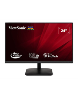 Viewsonic VA2408-MHDB 24 Inch IPS Monitor, Full HD, 100Hz, 1ms, USB Hub, VGA, HDMI, Displayport, VESA, Speakers