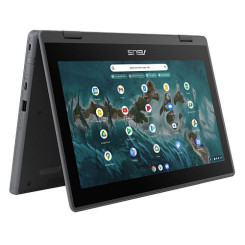 Asus Chromebook Flip CR1, 11.6" Touchscreen, Celeron N4500, 4GB, 64GB eMMC, Webcam, Wi-Fi, No LAN, USB-C, Stylus, Chrome OS