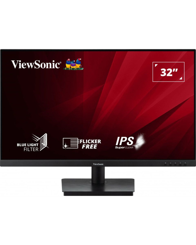 Viewsonic VA3209-MH 32 Inch IPS  Frameless Monitor, 75Hz, 4ms, VGA, HDMI, HD, Full HD 1080p, Built-In Speakers, VESA