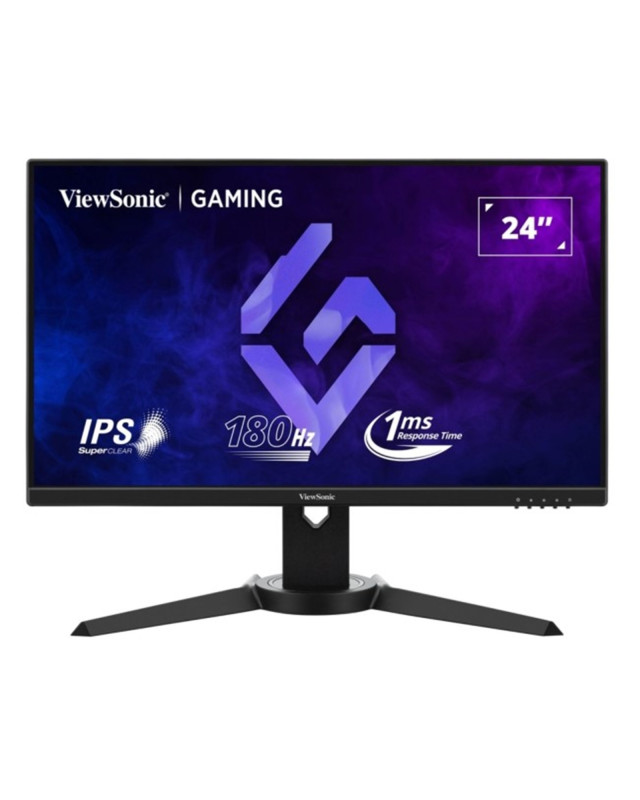 Viewsonic VX2479J-HD-PRO 24 Inch IPS Gaming Monitor, Full HD, 180Hz, 1ms, Freesync, HDMI, Display Port, Height Adjust, Pivot, Swivel, VESA