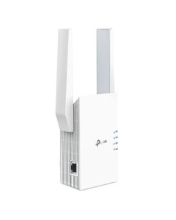 TP-LINK (RE705X) AX3000 Dual Band Mesh Wall-Plug Wi-Fi 6 Range Extender, External Antennas, EasyMesh Compatible, AP Mode, App Control