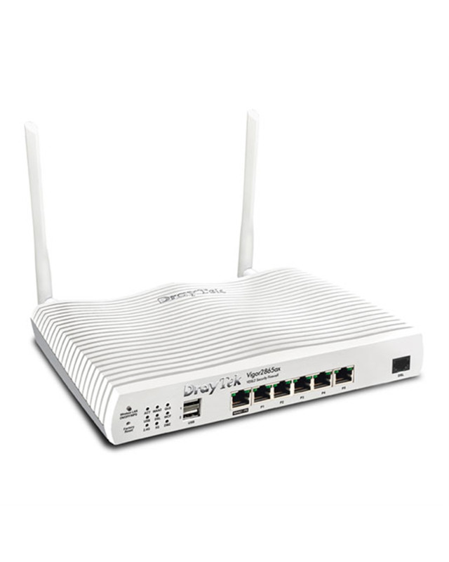 DrayTek V2865AX-K Vigor 2865ax Wireless 6 AX Multi-WAN Firewall VDSL Modem Router
